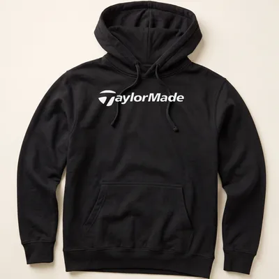 Minimalist black and white shirt with 'Quality For Golf Brand' typography — printed on a unisex hoodie