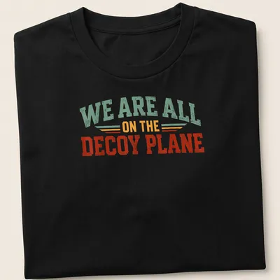 Retro distressed Political Humor t-shirt with bold text and colorful design